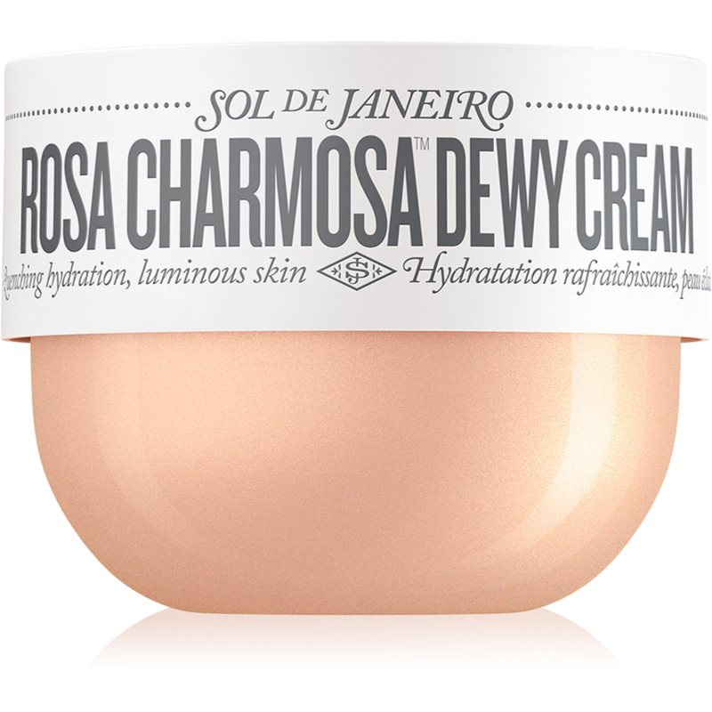 Sol de Janeiro Rosa Charmosa Dewy Cream cremă de corp, cu efect de iluminare 240 ml