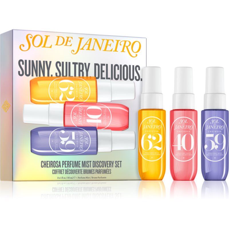 Sol de Janeiro Cheirosa Perfume Mist Discovery Set set cadou pentru femei