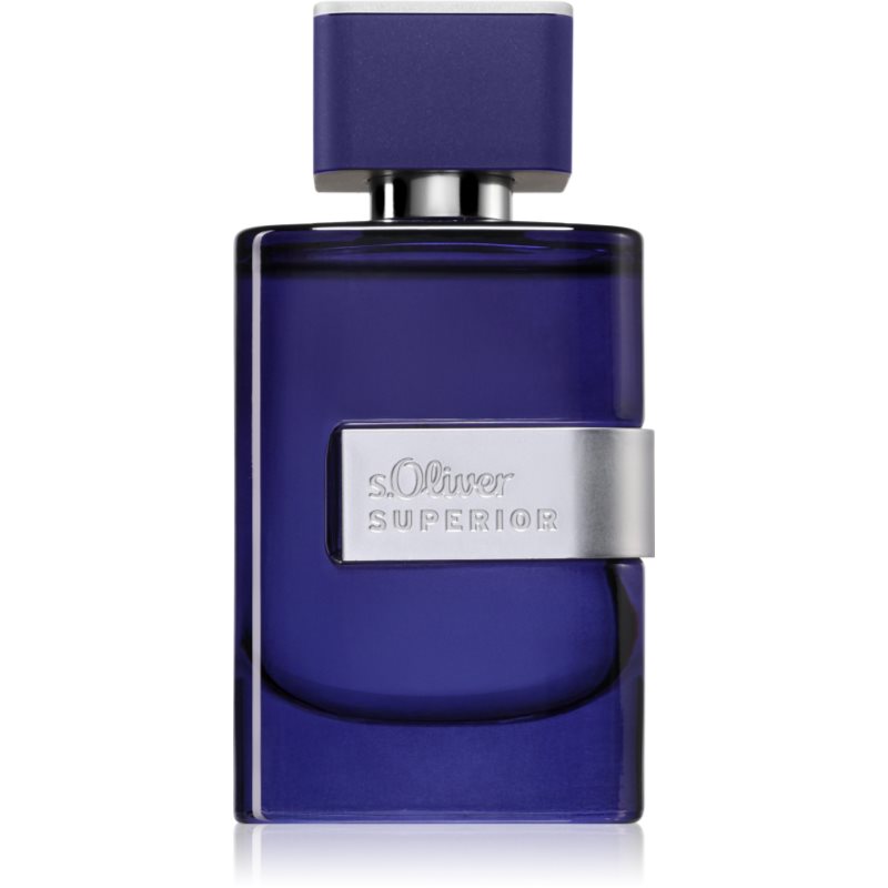 s.Oliver Superior Intense Blue Eau de Toilette pentru bărbați 30 ml