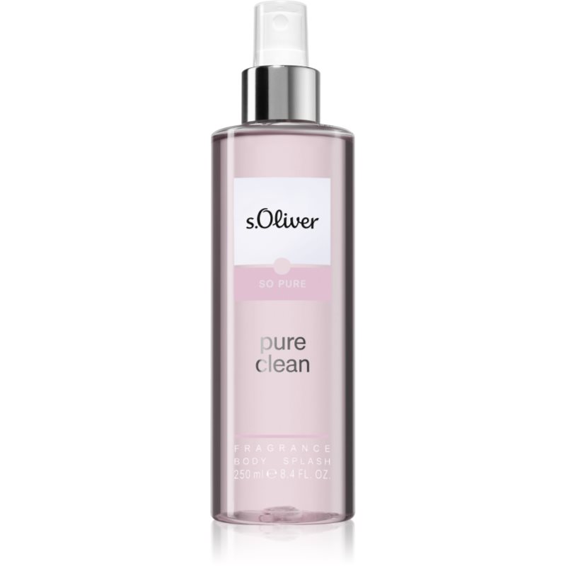 s.Oliver So Pure Pure Clean spray pentru corp pentru femei 250 ml