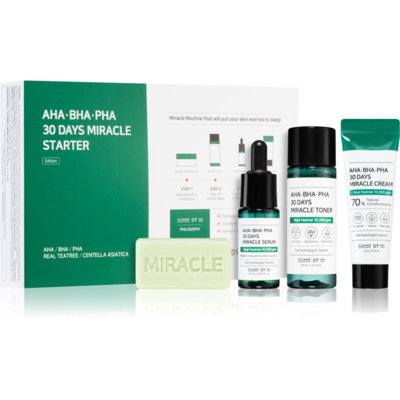 Some By Mi AHA∙BHA∙PHA 30 Days Miracle set pentru ten acneic