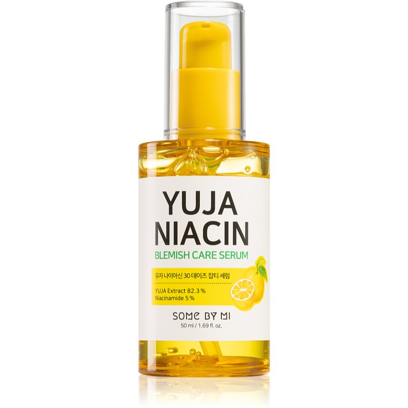 Some By Mi Yuja Niacin Blemish Care ser cu efect iluminator pentru ten acneic 50 ml