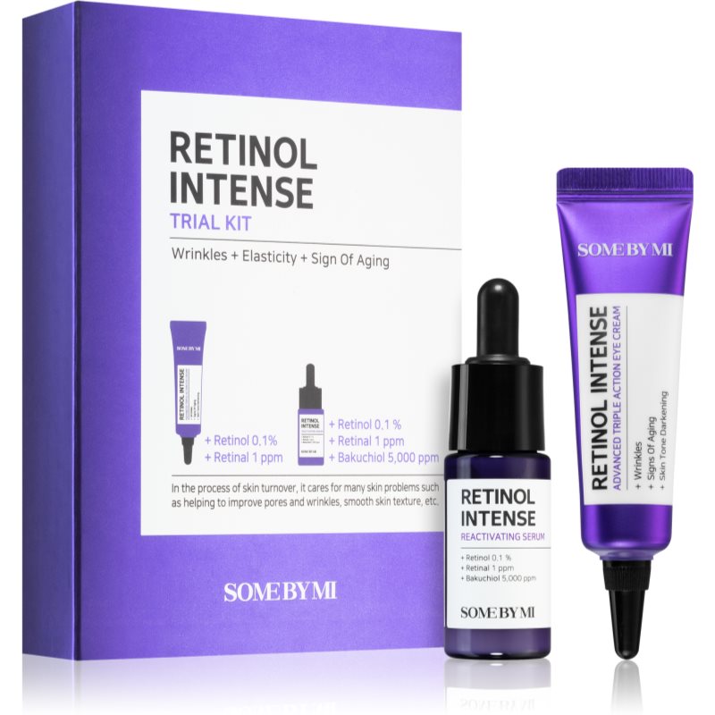 Some By Mi Retinol Intense Trial Kit Seturi pentru voiaj pentru strălucirea și netezirea pielii