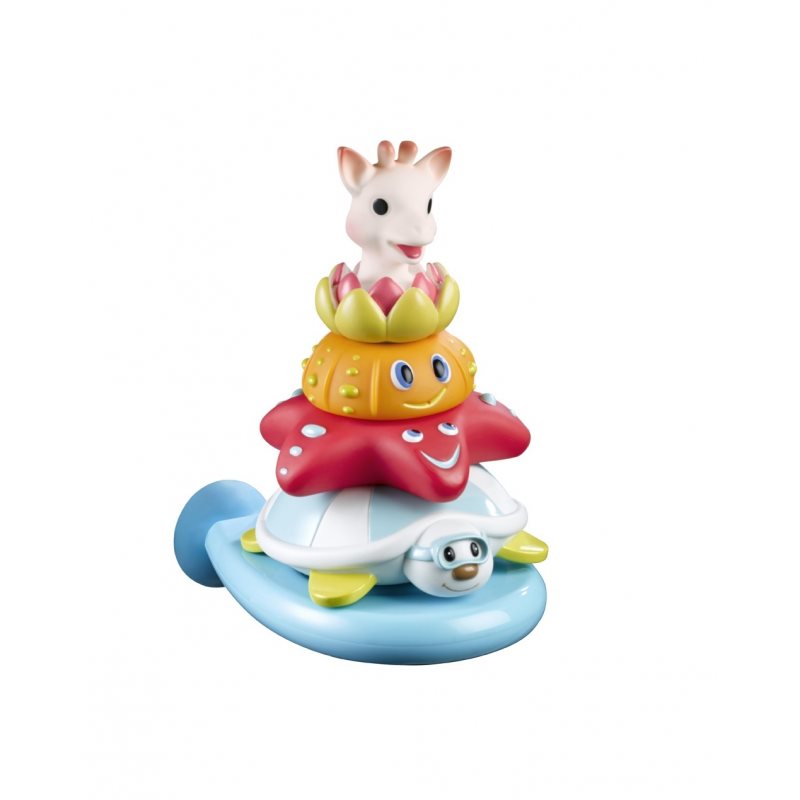 Sophie La Girafe Vulli Surf Pyramide turn de construcție pentru cadă