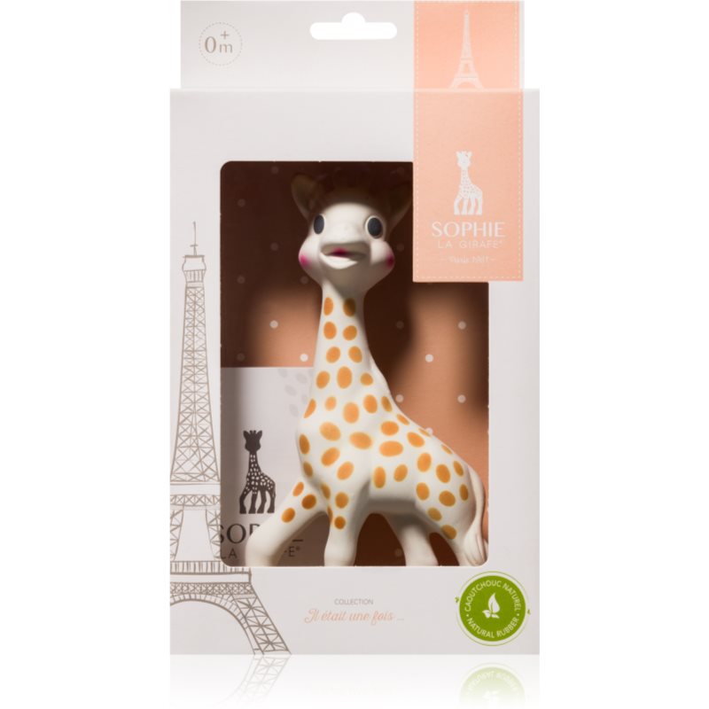 Sophie La Girafe Vulli Gift Box jucărie fluierătoare pentru nou-nascuti si copii 1 buc