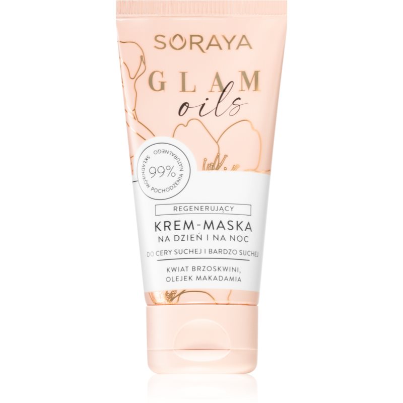 Soraya Glam Oils masca sub forma de crema efect regenerator 50 ml