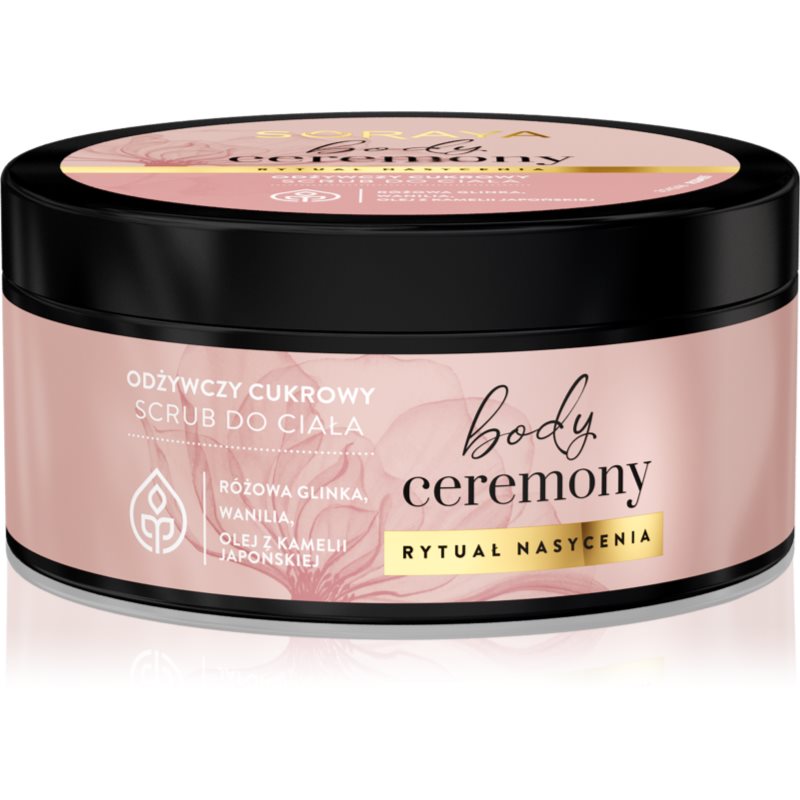 Soraya Body Ceremony Exfoliant hrănitor pentru corp 200 g