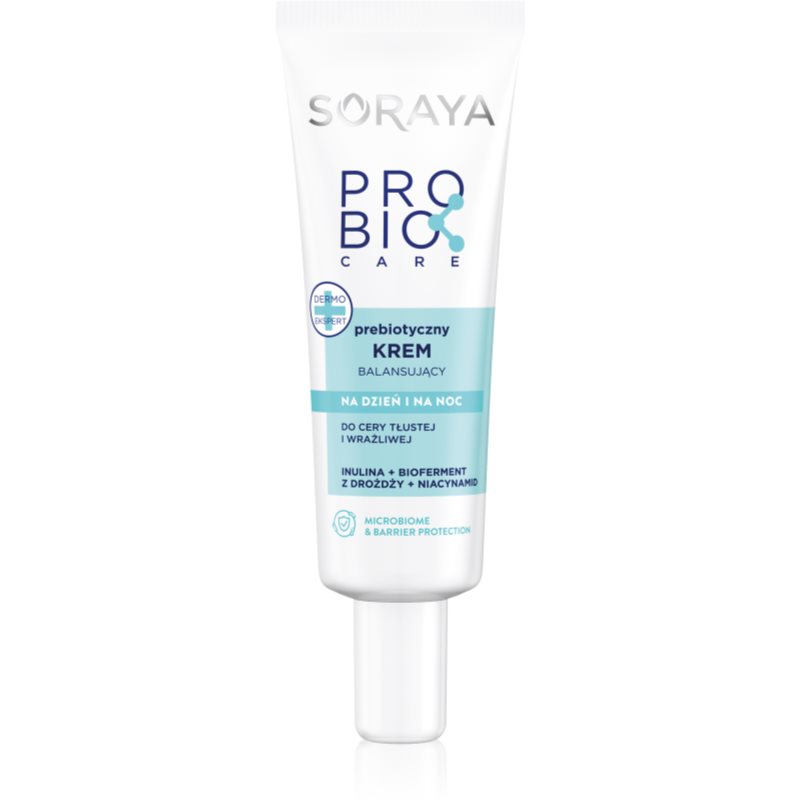 Soraya Probio Care cremă hidratantă pentru ten gras 50 ml