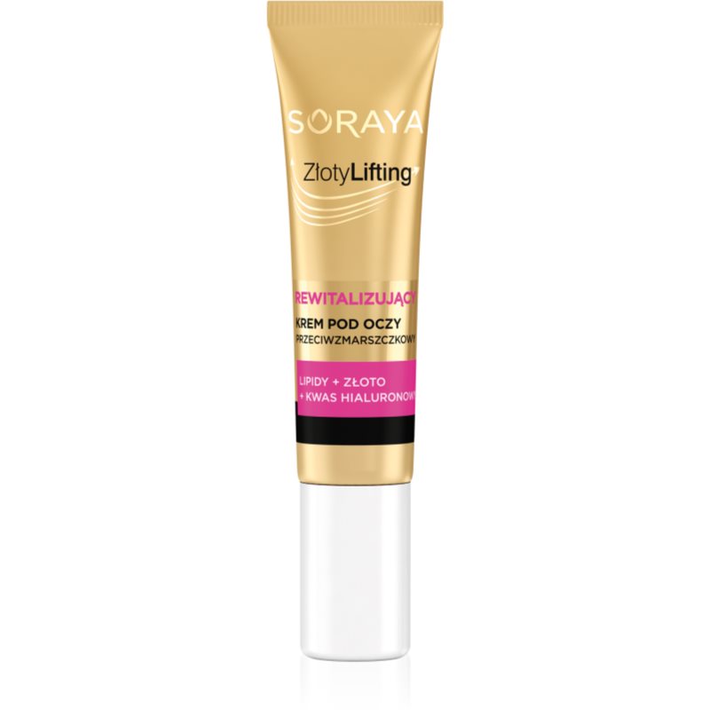 Soraya Gold Lifting crema revitalizanta zona ochilor 15 ml