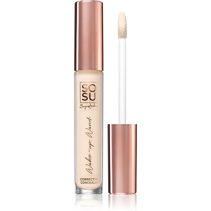 SOSU Cosmetics Wake-Up Wand corector lichid de acoperire culoare 04 Light 4 ml