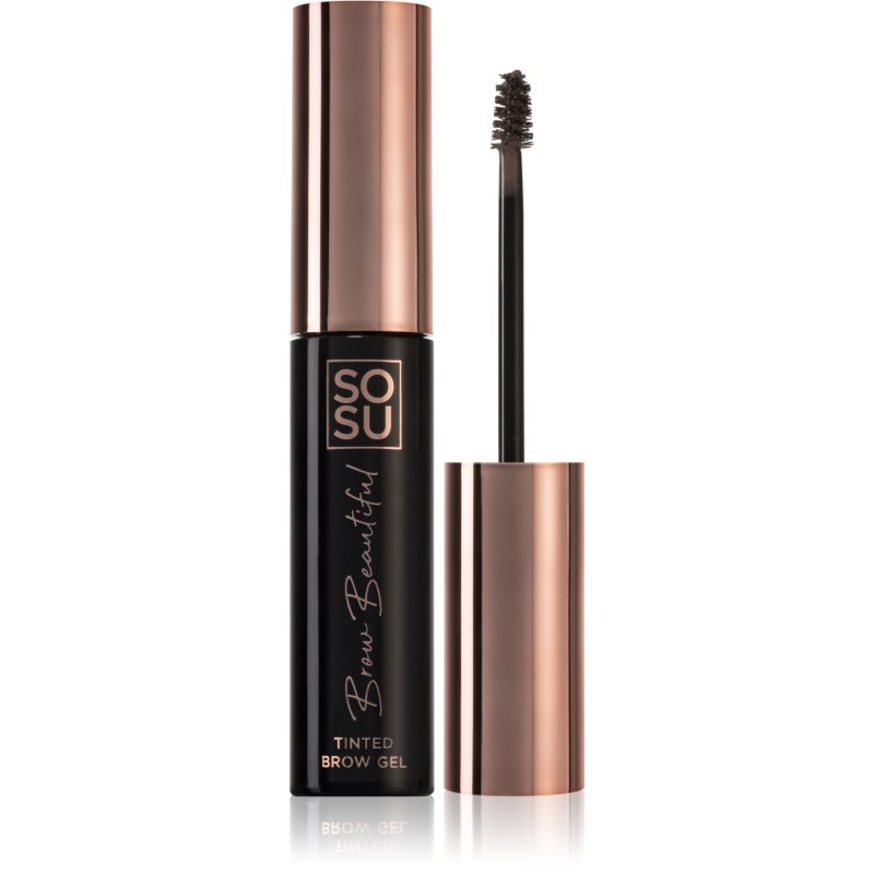 SOSU Cosmetics Brow Beautiful gel pentru sprancene culoare 01 Fair Warm 5 ml