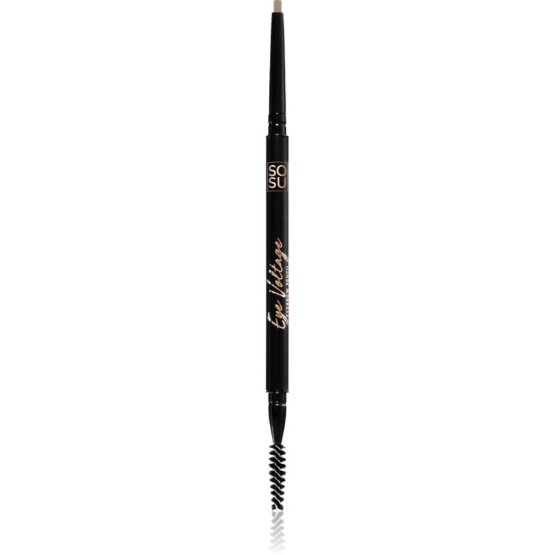 SOSU Cosmetics Eye Voltage creion sprâncene precise perie 2 in 1