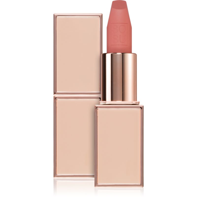 SOSU Cosmetics Matte Lipsticks ruj mat culoare Naive Nude 3.2 g