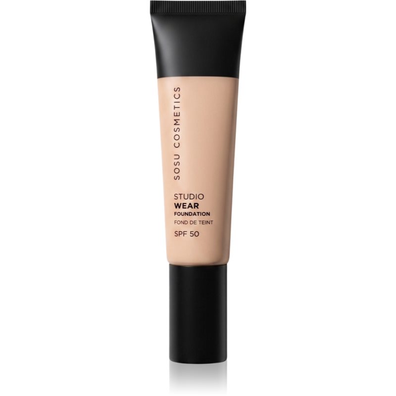 SOSU Cosmetics Studio Wear acoperire make-up SPF 50 culoare 03 W 32 ml