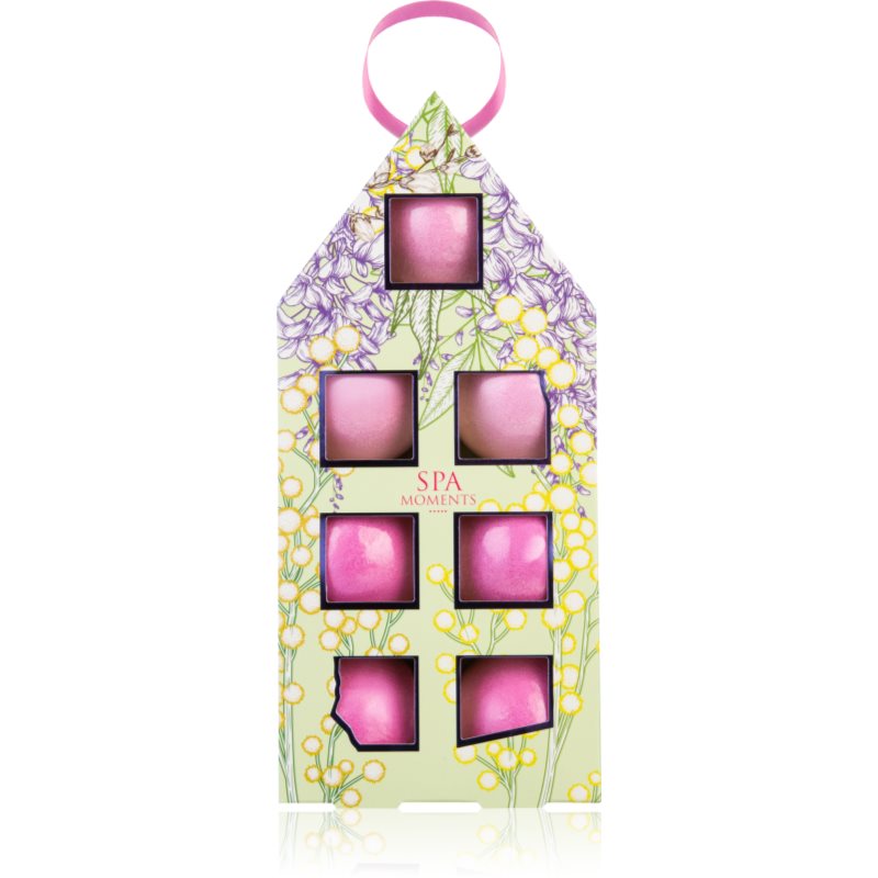Spa Moments Sweet Pea Bombe efervescente de baie Spa Moments Sweet Pea Bombe efervescente de baie