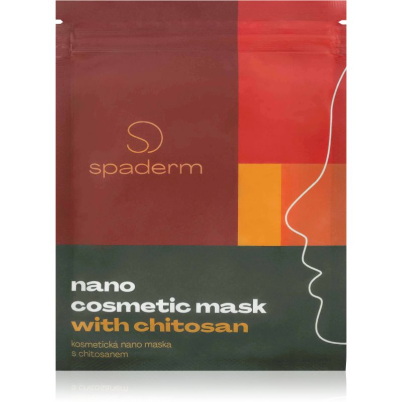 Spaderm Nano Cosmetic Mask with Chitosan Masca regeneratoare 1 buc