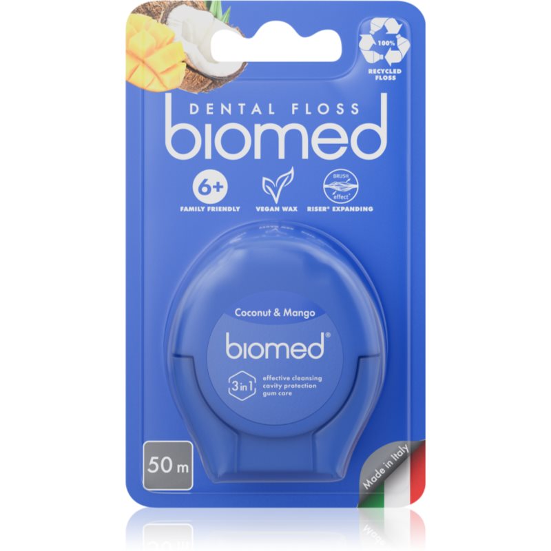 Biomed Dental Floss ata dentara Coconut and Mango 50 m