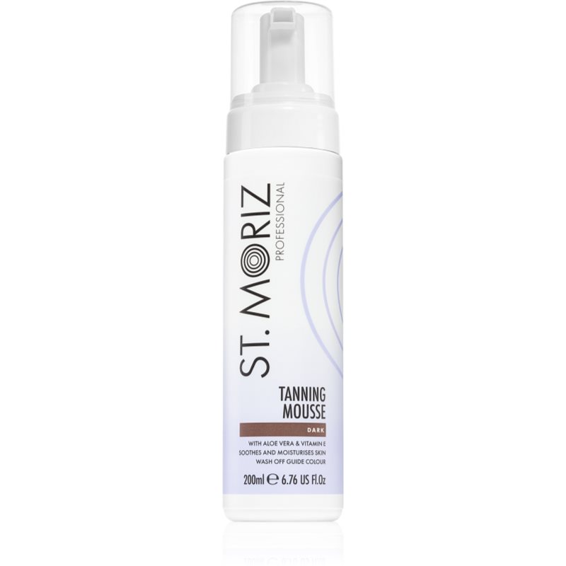 St. Moriz Tanning Mousse spuma autobronzanta culoare Dark 200 ml