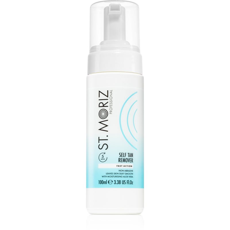 St. Moriz Self Tan Remover Fast Action spumă pentru eliminarea produselor auto-bronzante 100 ml