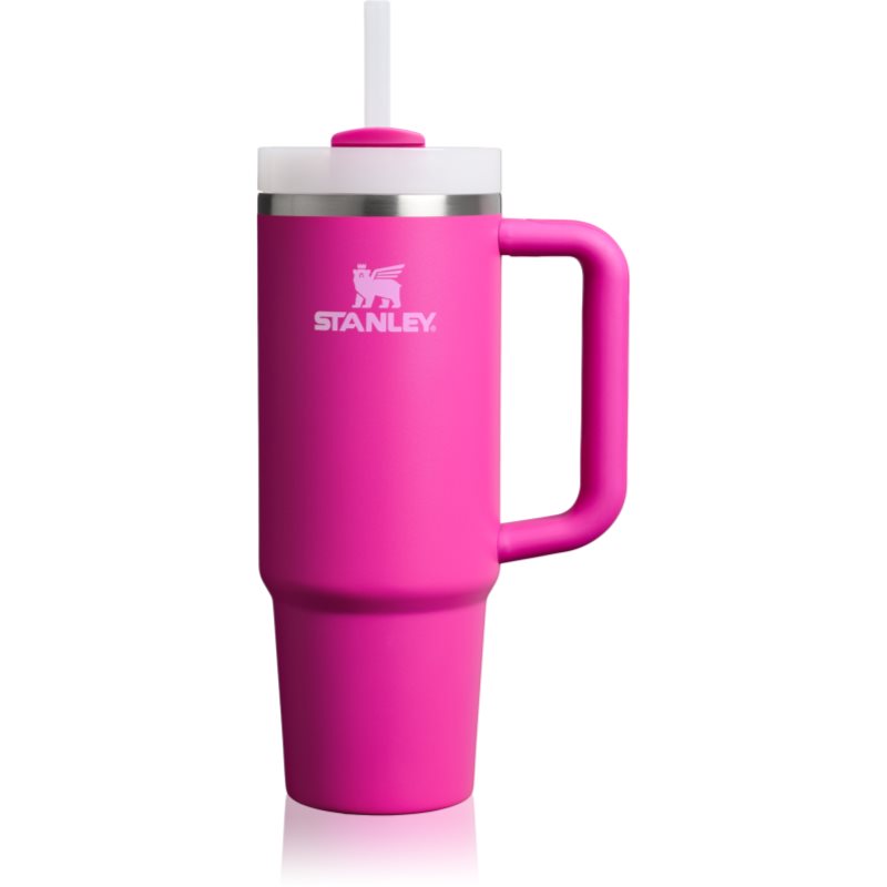 Stanley Quencher H2.O FlowState™ Tumbler pahar din oțel inoxidabil cu pai medium Violet Blossom 890 ml