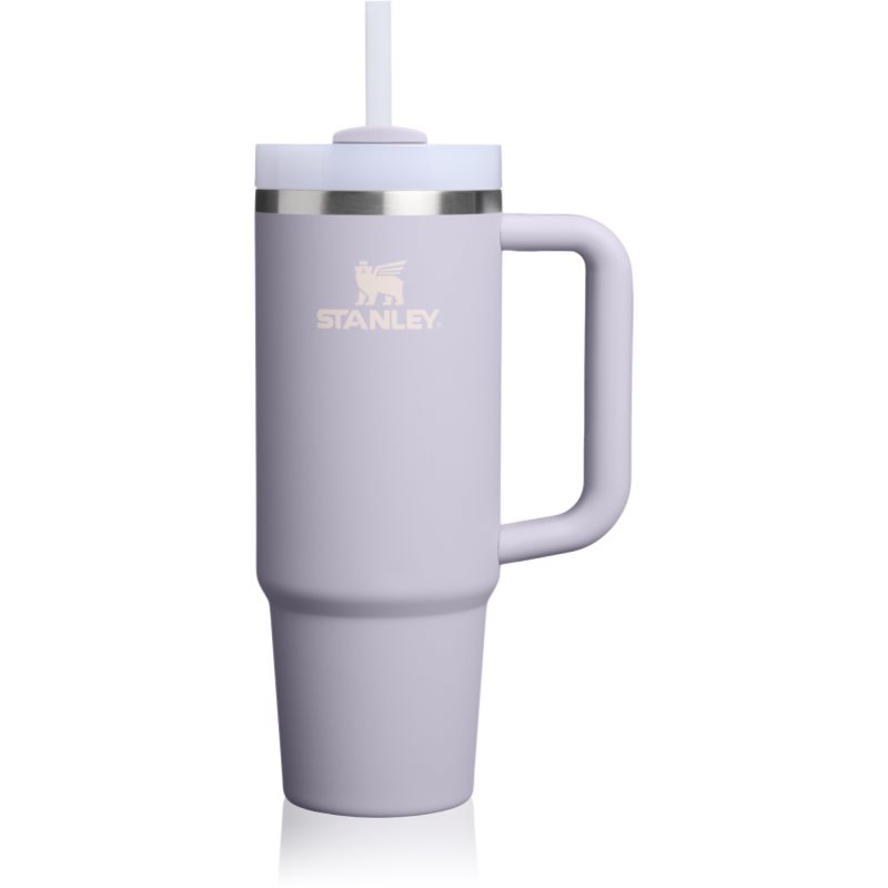 Stanley Quencher H2.O FlowState™ Tumbler pahar din oțel inoxidabil cu pai medium Purple Dust 890 ml