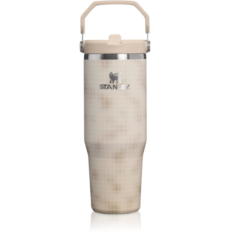 Stanley Quencher H2.O FlowState™ Tumbler pahar din oțel inoxidabil cu pai medium champagne 1 buc