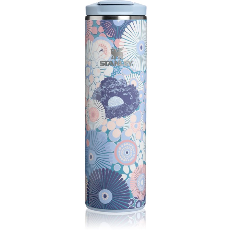Stanley Transit Fliptop Mug cană termoizolantă medium blue dream wildflower 1 buc
