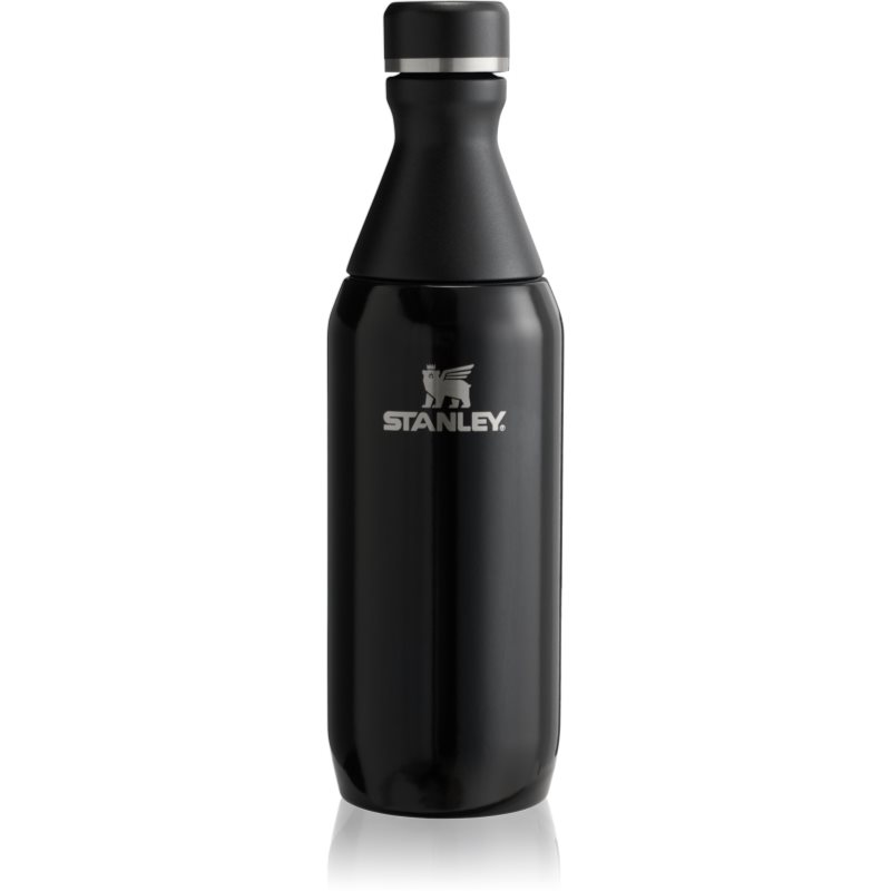 Stanley All Day Slim Bottle sticlă inoxidabilă pentru apă mica Black Gloss 350 ml