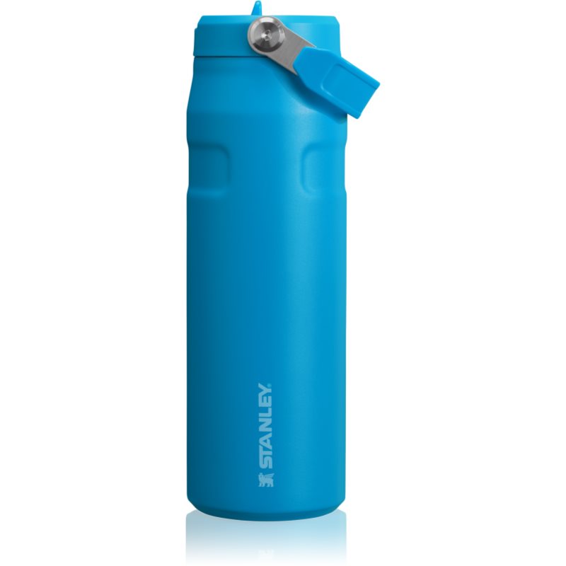 Stanley IceFlow™ Flip Straw Bottle sticlă inoxidabilă pentru apă cu pai Azure 710 ml