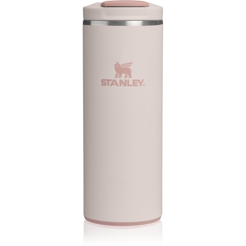 Stanley Transit Fliptop Mug cană termoizolantă mic Rose Quartz 350 ml