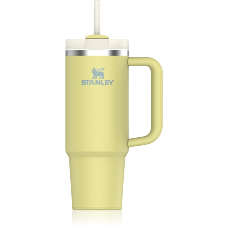 Stanley Quencher H2.O FlowState™ Tumbler pahar din oțel inoxidabil cu pai Pomelo 890 ml