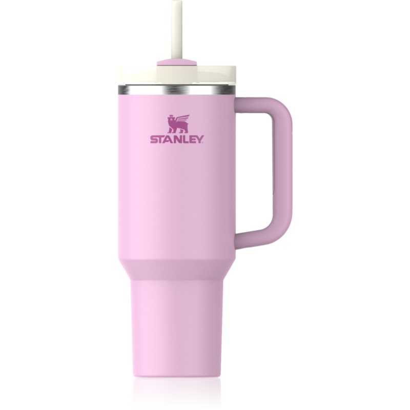 Stanley Quencher H2.O FlowState™ Tumbler pahar din oțel inoxidabil cu pai Cherry Blossom 1180 ml