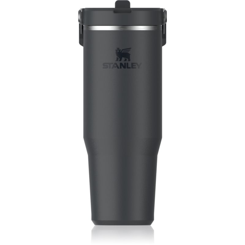 Stanley IceFlow™ Flip Straw Tumbler sticlă inoxidabilă pentru apă Black 2.0 890 ml