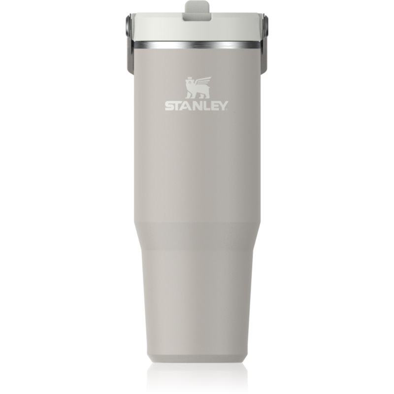 Stanley IceFlow™ Flip Straw Tumbler sticlă inoxidabilă pentru apă Ash 890 ml