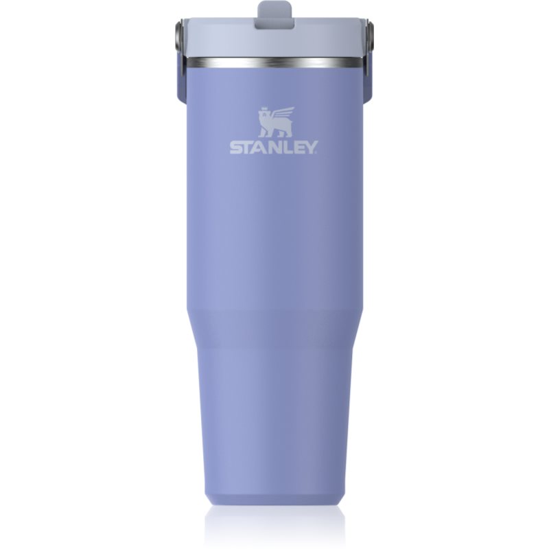 Stanley IceFlow™ Flip Straw Tumbler sticlă inoxidabilă pentru apă Hydrangea 890 ml