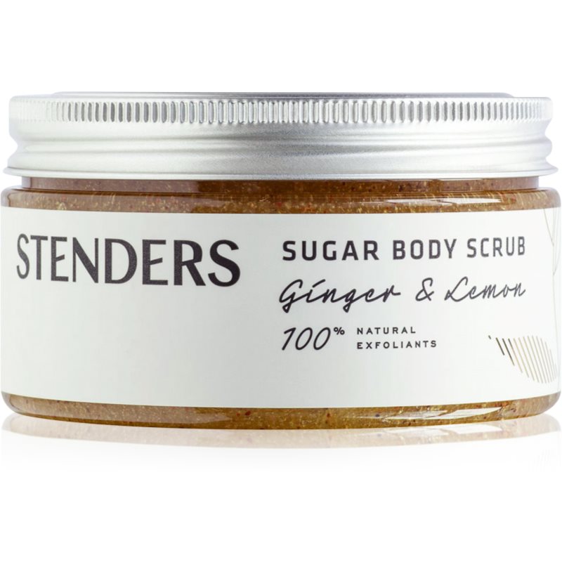 STENDERS Ginger & Lemon exfoliant din zahăr, pentru înviorare 230 g