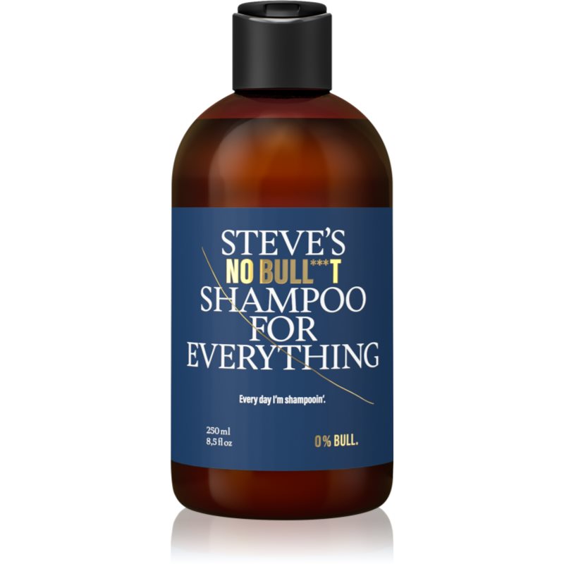 Steve\'s No Bull***t Shampoo For Everything șampon pentru păr și barbă 250 ml