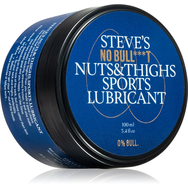 Steve\'s No Bull***t Nuts and Thighs Sports Lubricant vaselina pentru partile intime pentru bărbați 100 ml