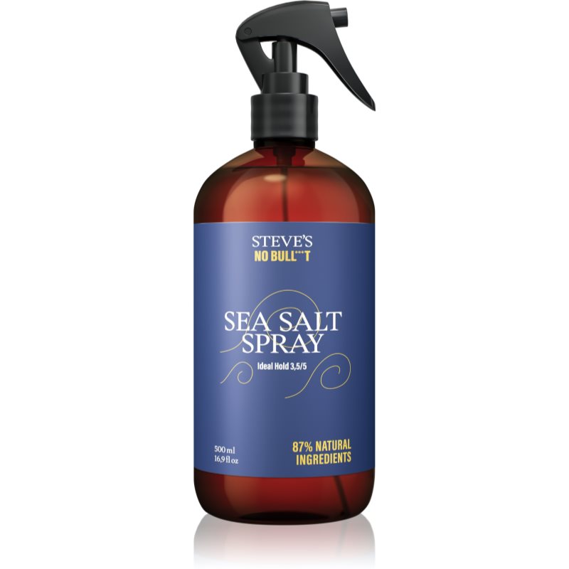 Steve\'s No Bull***t Sea Salt Spray spray styling cu sare de mare pentru bărbați 500 ml