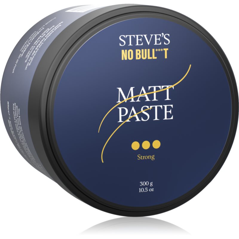 Steve\'s Hair Paste Strong pasta pentru styling mata Sandalwood 300 g