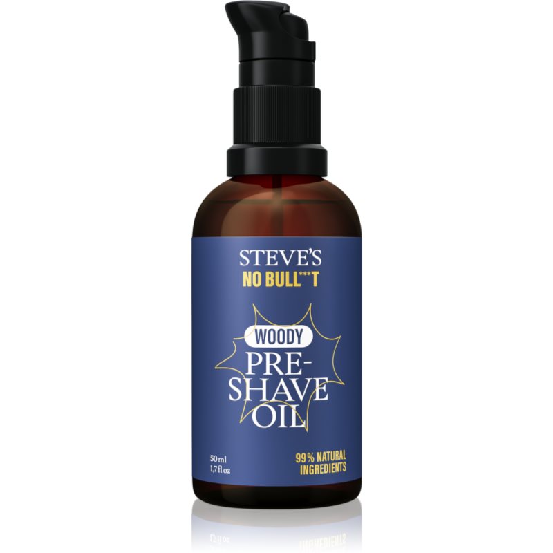 Steve's Beard Oil Sandalwood ulei înainte de ras 50 ml