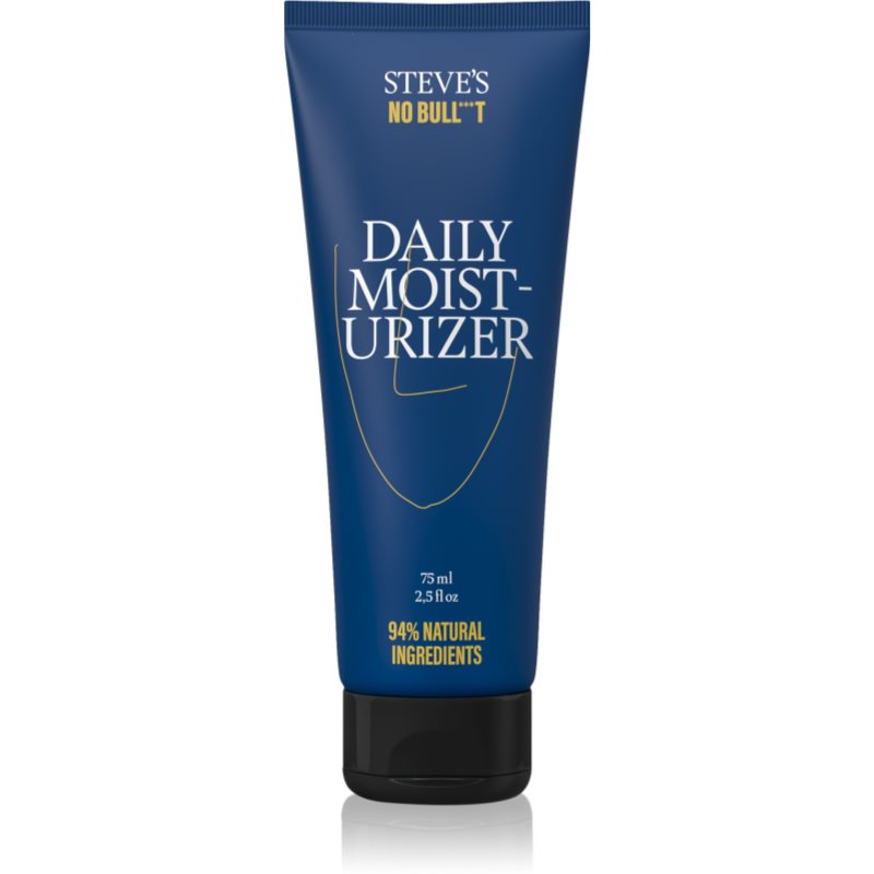 Steve\'s No Bull***t Daily Moisturizer crema de zi hidratanta faciale pentru bărbați 75 ml