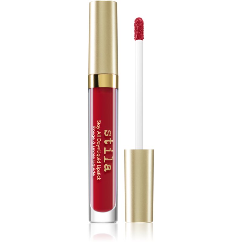 Stila Cosmetics Stay All Day Ruj de buze lichid, de lunga durata Beso (True Red) 3 ml