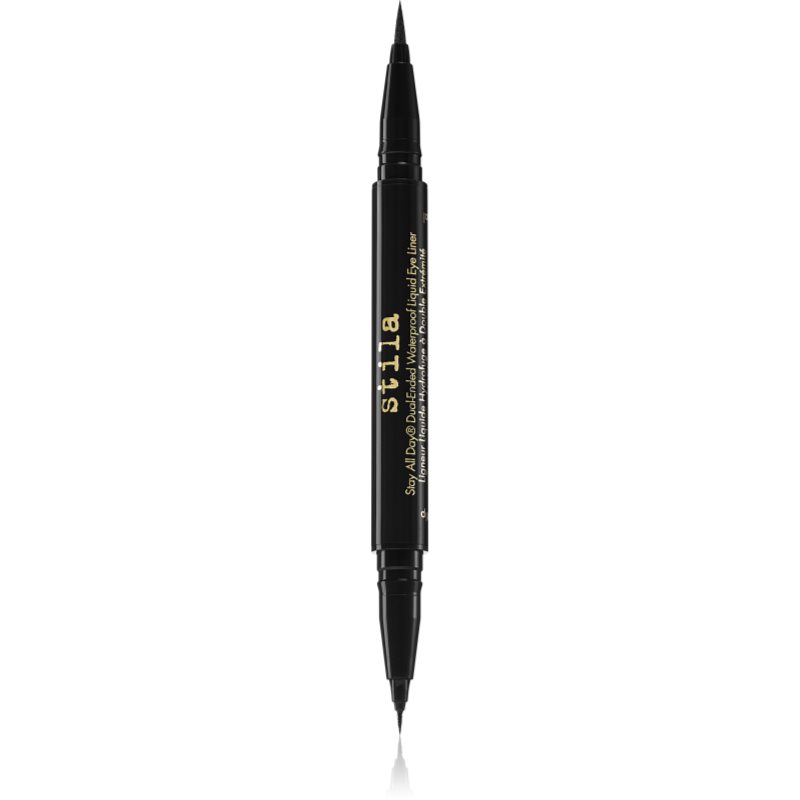 Stila Cosmetics Stay All Day Dual-Ended creion dermatograf cu doua capete Intense Black 1 ml