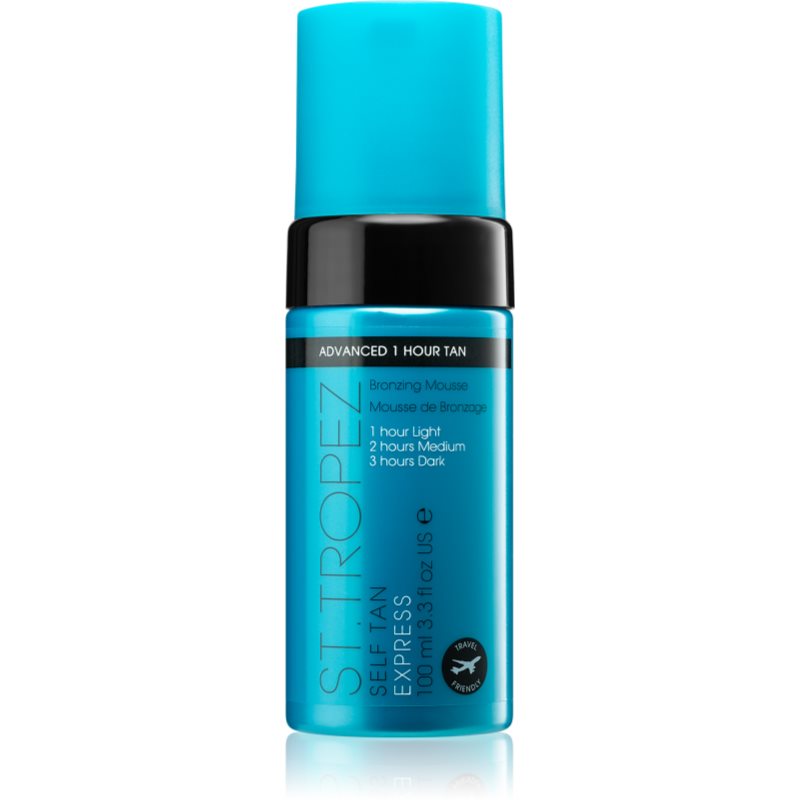 St.Tropez Self Tan Express spumă autobronzantă pentru un bronz rapid 100 ml