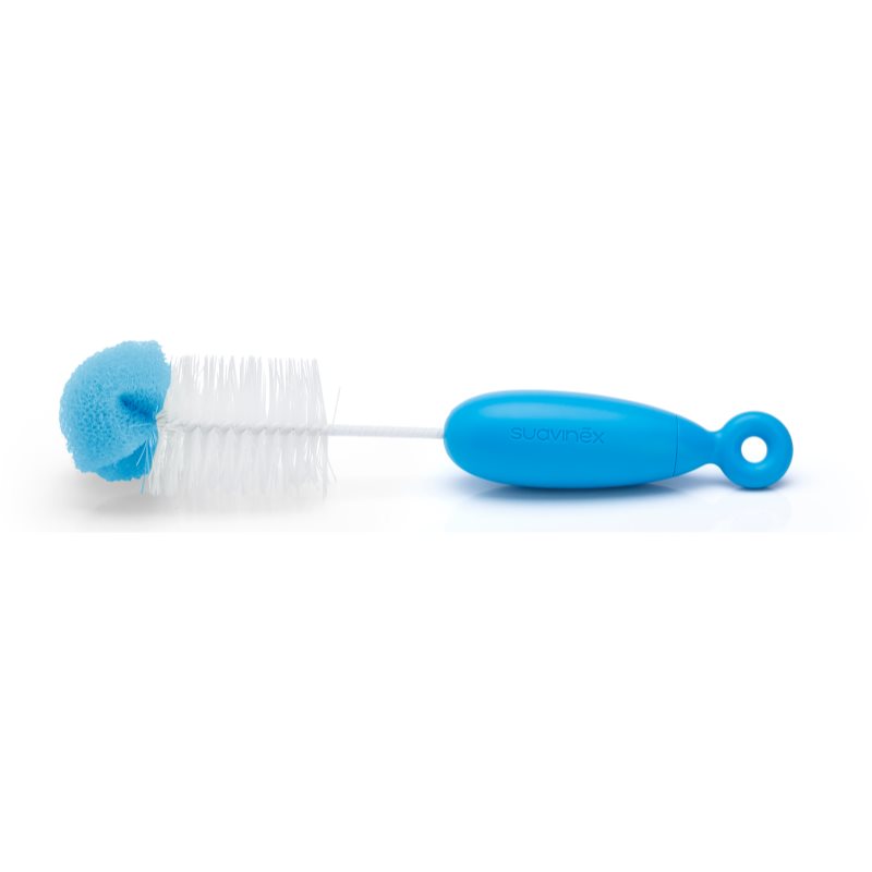 Suavinex Duo Baby Bottle Brush Reinigungsbürste Blue 1 St.