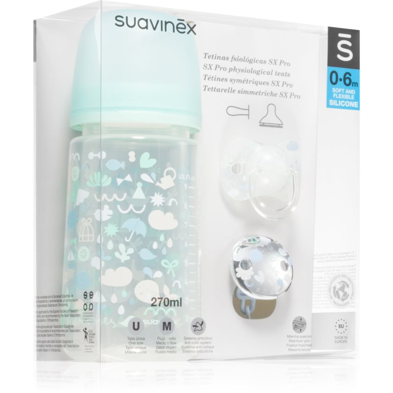 Suavinex Memories Gift Set Blue set cadou (pentru bebeluși)