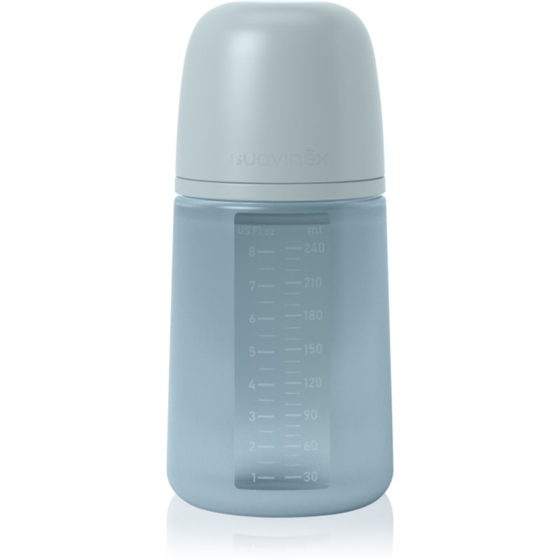 Suavinex Colour Essence SX Pro sutteflaske Medium Flow - Immensity Blue 240 ml
