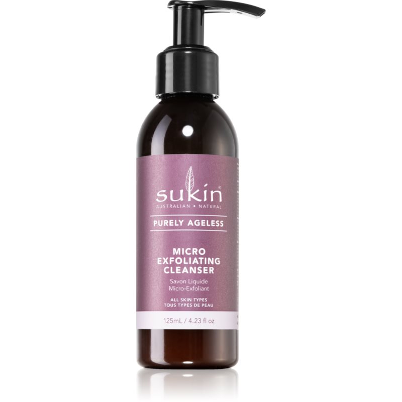 Sukin Purely Ageless gel exfoliant de curatare Cu AHA Acizi
