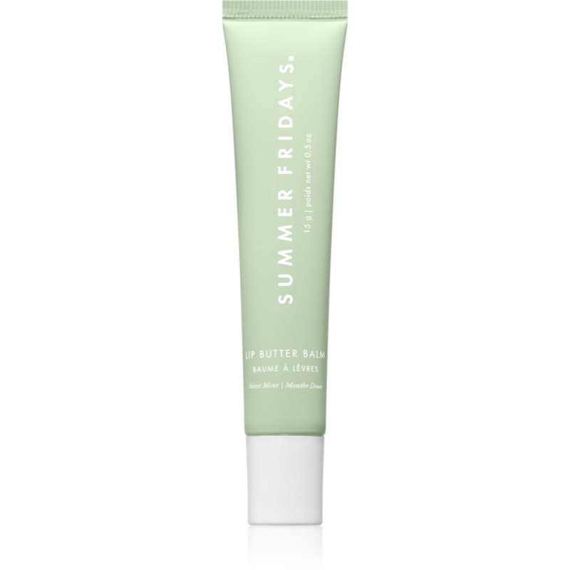 Summer Fridays Lip Butter Balm Balsam de buze hidratant culoare Sweet Mint 15 g
